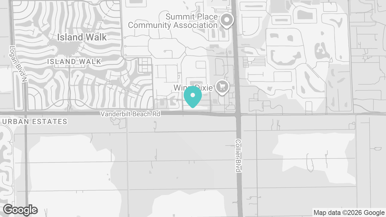 North Naples location map