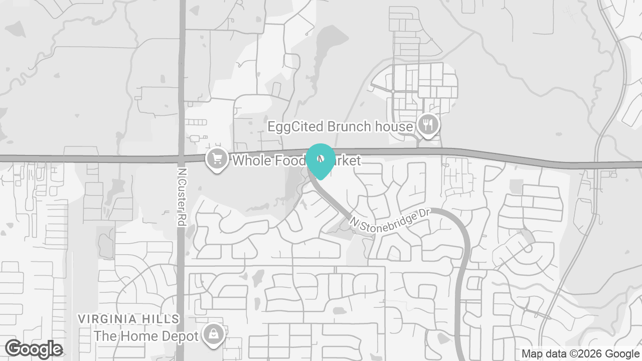 McKinney location map