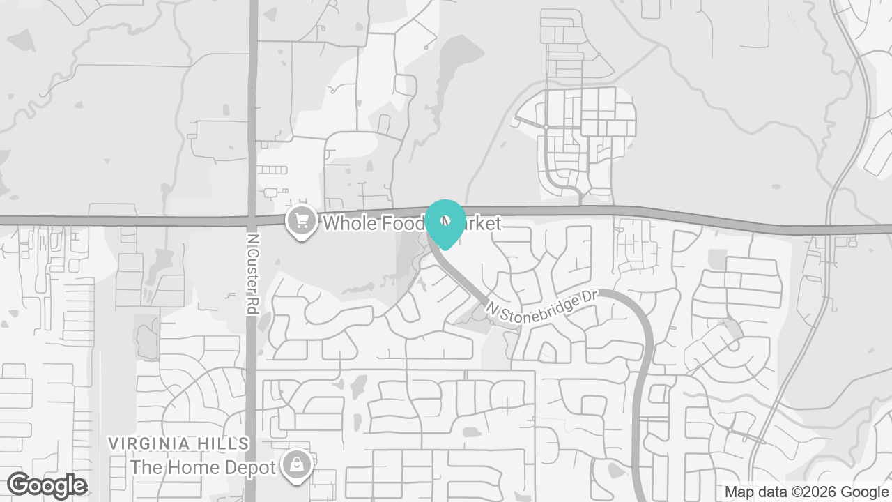 McKinney location map