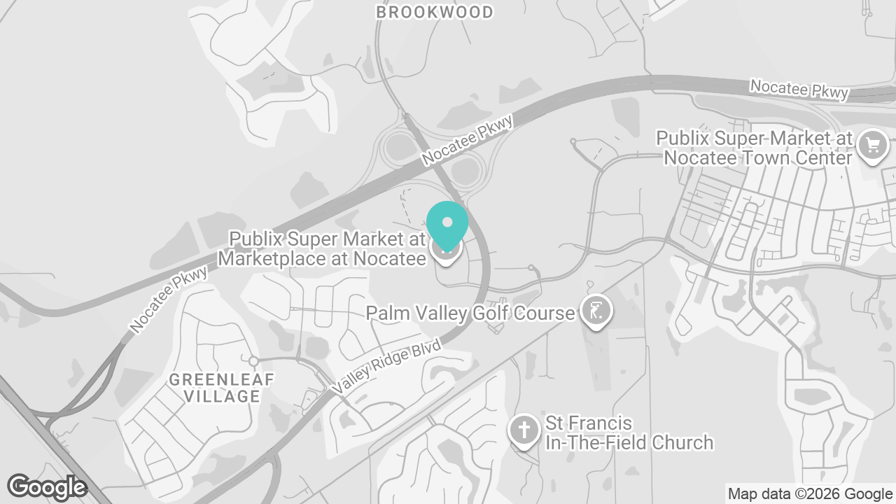 Ponte Vedra location map
