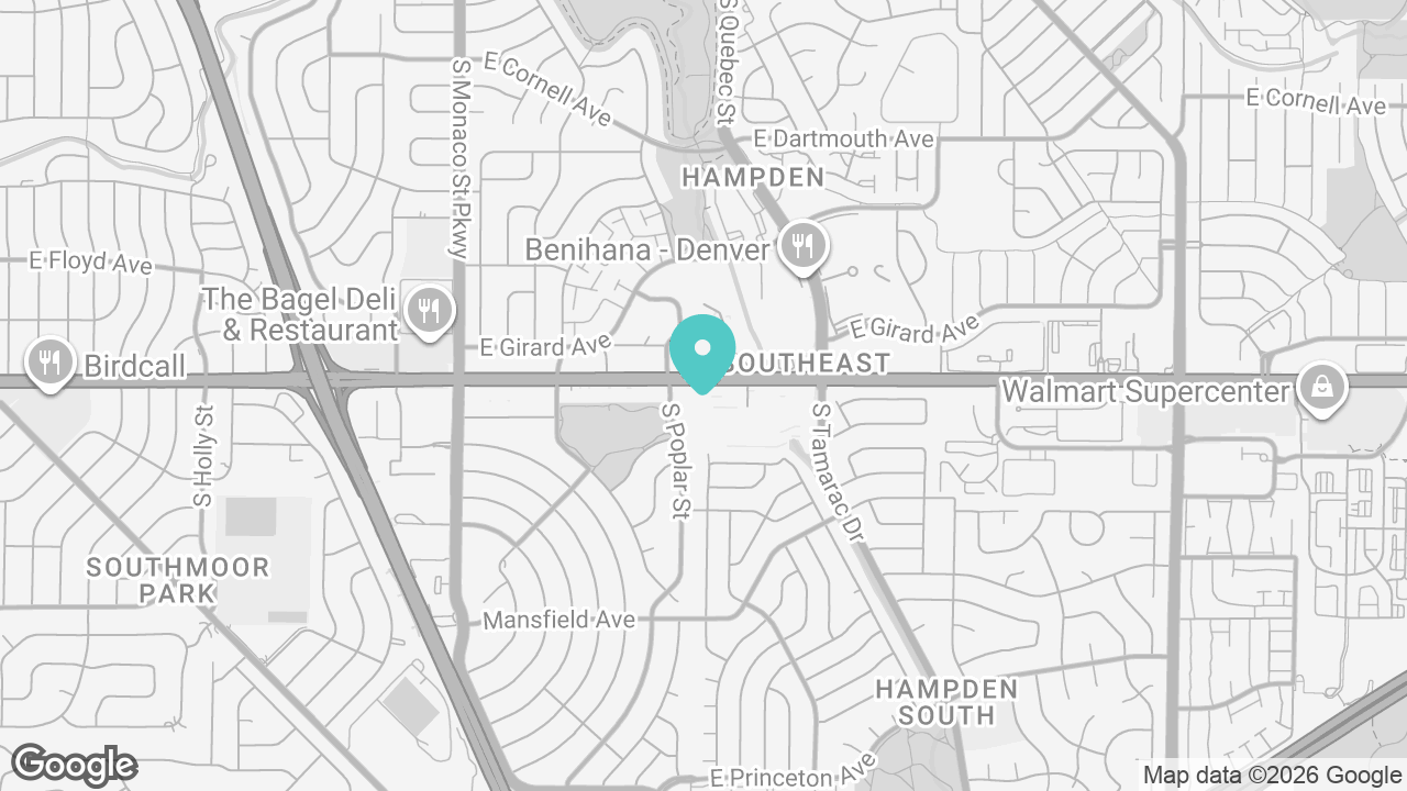 Hampden South location map