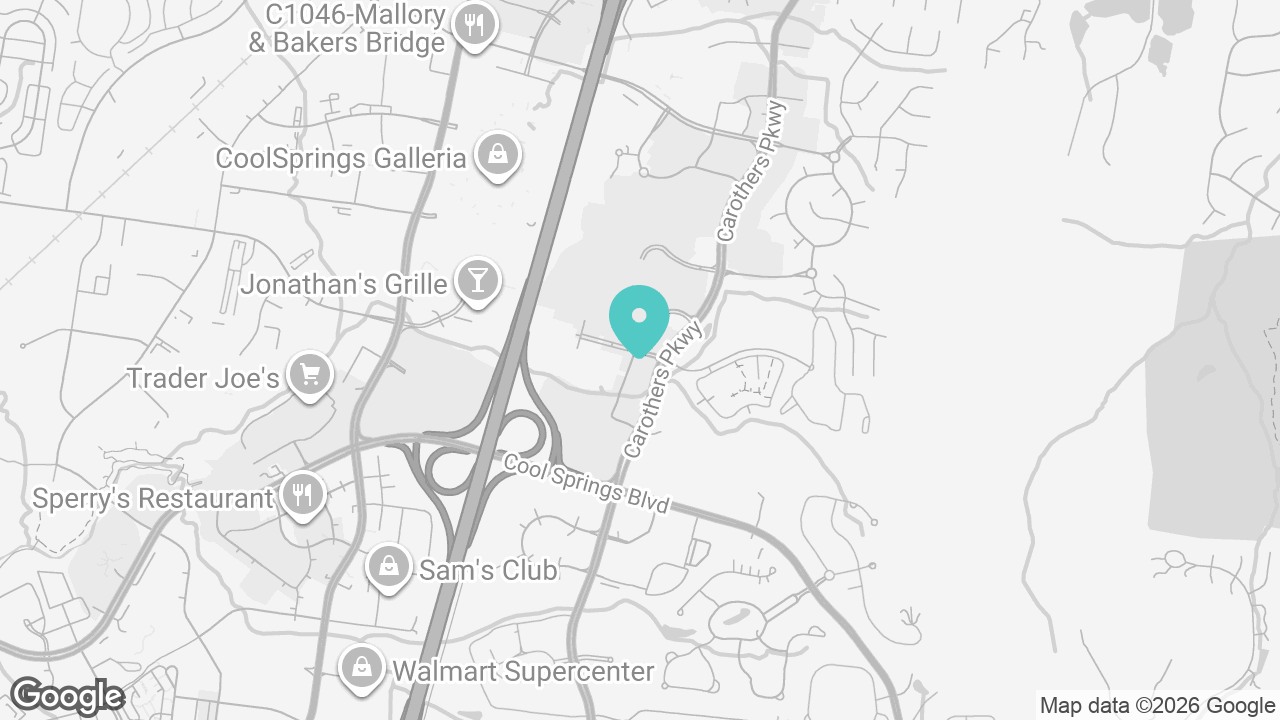 Franklin location map