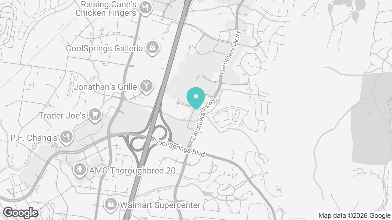 Franklin location map
