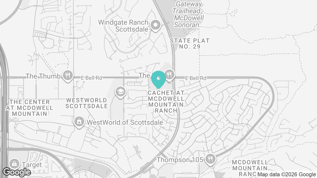 McDowell Mountain location map