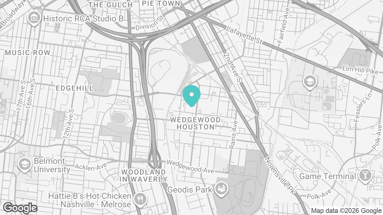 Wedgewood location map