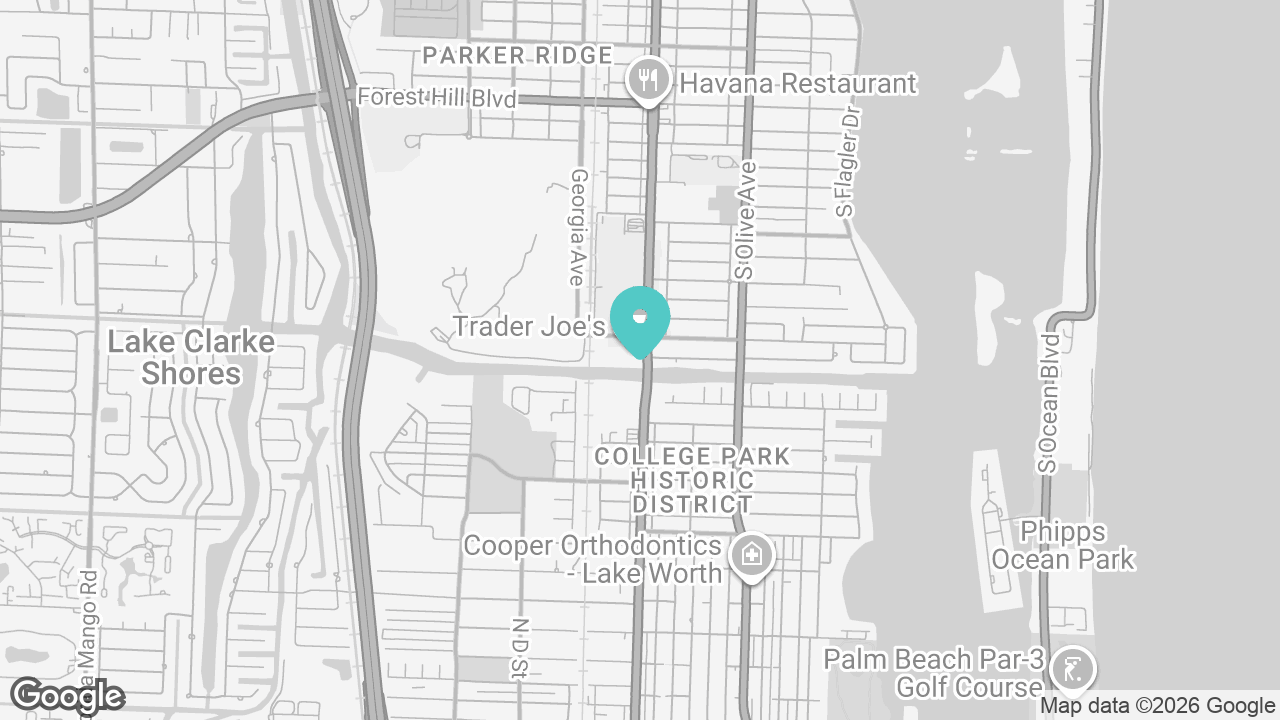 West Palm SoSo location map